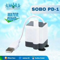 SOBO PD-1 USB DC Water Pump 5V 200L/H / Mini Pompa Aquarium / Pompa Celup Mini