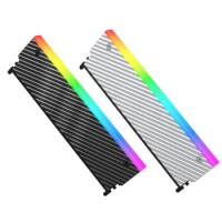 5V 3PIN ARGB DDR Memory RAM Cooler Aura Sync Memory Heat Sink Aluminum Alloy with Thermal Silicone Pad for DDR2 DDR3 DDR4 DDR5