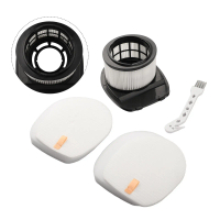 Penapis Kapas Pembersih Vakum Tanpa Kord Jerung, Serasi dengan IC300, IZ251UK, IZ201UK, IZ202SM Puti