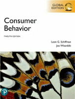 Consumer Behavior 12/e Schiffman、Wisenblit 2018 Pearson