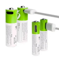 Smartoools PowerBatt USB Type-C Rechargeable Battery AA & AAA AA