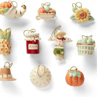New Autumn Favorites 10-Piece Ornament Set Free Shipping