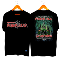 Kaos Sablon plastisol combed 30s Hitam