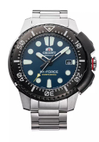 Orient M-force Diver Silver Stainless Steel Analog Automatic Watch For Men Or-ra-ac0l07l00b