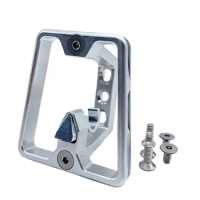 Hot AD-Aluminum Alloy Bicycle Front Carrier Block Front Bag Bracket Mount For Brompton Folding Bike Accessories