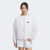 【adidas 愛迪達】運動服 風衣外套 女外套 TECH UPF HD JKT(IM8835)