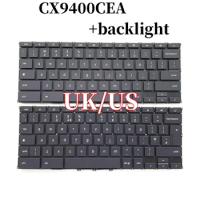 100%NEW original UK US For ASUS Chromebook CX9400 CX9400CEA keyboard with backlight 0KN1-BP1US12 0KN1-BP1UK12 ASM20B7