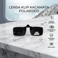 BerkahMall Jakarta Lensa Klip Jepit Kacamata Day Vision for Night Driving Polarized