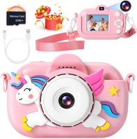 Kids Camera Boys Toys for 3 4 5 6 7 8 9 Years Old Boys 48MP Dual Kids Digital Camera Toddler Camera