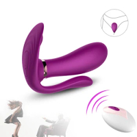 9 Speeds Heating Butterfly Dildo Vibrator With Remote Control Vagina Stimulation Vibrating Panties Erotic Sex Toys For Woman