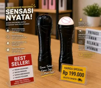 HARGA TERBAIK Bussy Vibration Alat Bantu Untuk Coli Pria Getar Bussy Vibration L-XL