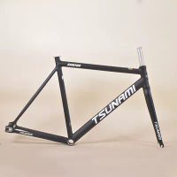 Frameset Aluminum Fixed Gear Frame and Fork Track Fixie Bike Single Speed