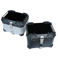 【Supamoto】28L—機車鋁合金尾箱(重機/通用/行李箱/鋁箱/後箱/摩托車/大羊/快拆/檔車/CT125/CB350)