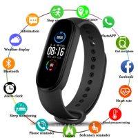 M5 Smart Watch Men Women Heart Rate Smartband Fitness Tracker Smartwatch Band 5 Sport Watch Smart Bracelet for IOS Android