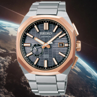 【SEIKO 精工】Astron系列 GPS 鈦金屬 薄型衛星電波腕錶 SK034(SSJ014J1/3X62-0AA0K 八角造型)