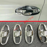 ABS Chrome Door Bowl Trim For Subaru XV 2018 2019 Car Accessories Stickers W4