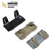 UNICODE Holder Panel 臂章轉接板(狼棕色/經典黑)適用MOLLE系統軍用背包戰術背心