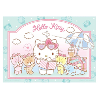 【HUNDRED PICTURES 百耘圖】Hello Kitty 美好的旅遊拼圖108片(三麗鷗)