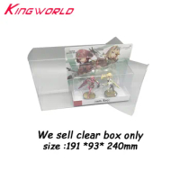 Clear Transparent PET Protective cover For amiibo Xenoblade 2 Pyra game console storage display box collect case game Accessorie