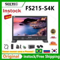 Seetec FS215-S4K 21.5Inch IPS 1920x1080 3G-SDI 4K HDMI-compatible Broadcast Monitor FHD LCD Monitor with UMD Text-Tally Focus