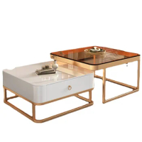 Luxury Clear Coffee Table Writing Dinner Computer Center Coffee Table Books Organizer Cheap Lounge Suite Furniture