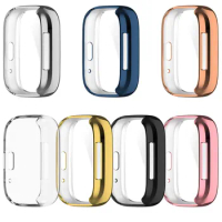 TPU Soft Protective Case For Xiaomi Redmi Watch 3 Lite Full Coverage Screen Protector For Redmi Watch 3 Active Smart Watch Bumpe