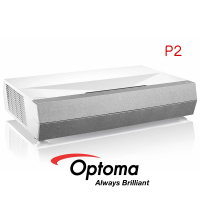 OPTOMA 奧圖碼 P2 4K 超短焦雷射電視 家庭劇院投影機 公司貨(真正4K高畫質 超短焦鏡頭設計)