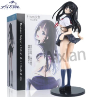 27cm Daiki Kogyo Anime Figure Niramare Twister Game F-ism Shoujo PVC Action Figure Sexy Girl Aldult Collection Model Doll Toys