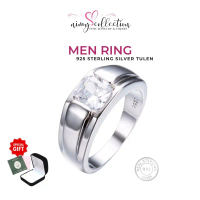 NLR01 Silver 925 Ring for Men Cincin Lelaki Men Ring Cincin Silver Male Ring for Engagement Wedding