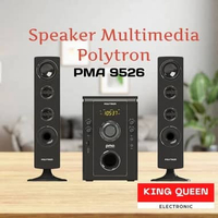 ORIGINAL Speaker Multimedia Polytron PMA 9526 /B (FM Radio + Bluetooth)