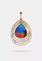 Kaimirra Heirloom Ammolite Pendant 834Y