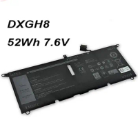 DXGH8 0H754V H754V P82G 52Wh 7.6V Laptop Battery For Dell XPS 13 9380 9370 FHD Series