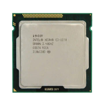 Computer Hardware And Software Xeon E3-1270 3.4GHz LGA1155 8MB Quad Core CPU Processor E3 1270 SR00N