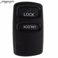 Jingyuqin For Mitsubishi Key Shell 2 Button Keyless Entry Remote Key Shell Replacement Cover Case Fob for Diamante Montero Sport