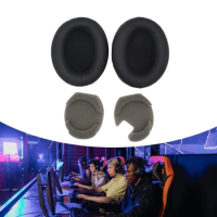 1Pair Replacement Foam Ear Pads Cushion Cover for Sony WH-1000XM4 Headphone Earmuff Headset Sleeve