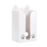 【咪咪貓貓】貓咪壁掛面紙盒(造型 免打孔 衛生紙盒 紙巾盒 抽紙盒 浴室 置物架)
