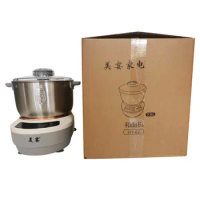 Small household kneading machine with dough mixer, fully automatic stainless steel flour mixer, bread maker