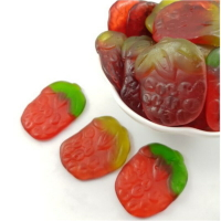 嘗甜頭  巨大草莓軟糖 200公克 造型軟糖 草莓口味 水果軟糖 果汁軟糖 進口軟糖 捷克