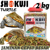 2KG SHOKUJI PELET RES BRAZIL MAKANAN KURAKURA AIR AMBON RAZOR AST CST MOBI PIPUT PAKAN TURTLE FOOD D