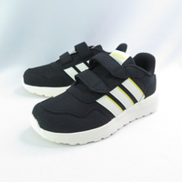 adidas IE6436 Run 60s CF C 中童 運動鞋 慢跑鞋 魔鬼氈 黑x白【iSport愛運動】