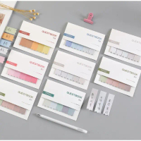 Sticky Note GUEST BOOK / Memo Mini / Index Label warna Gradasi