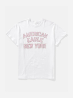 เสื้อผู้หญิง 9933 INTL BRANDED BOYFRIEND TEE สี ขาว