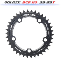 Road Bike Chainwheel 110BCD Narrow Wide Chainring 38/40/42/44/46/48/50/52/54/56/58T Bicycle Crankset For SRAM SHIMANO 9-12s