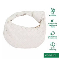 Bottega Veneta BV Mini Jodie Bag White Ghw