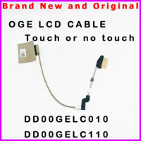 New Laptop LCD Screen video display cable for DD00GELC010 DD00GELC110 0GE LCD LVDS EDP CABLE touch 40 pin or no touch 30pin