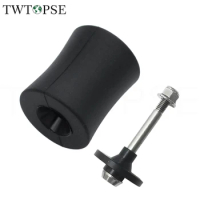 TWTOPSE Rubber Bike Bicycle Rear Shock Titanium Bolt For Brompton Folding Bike Bicycle C A Line Absorber 3SIXTY PIKES Part