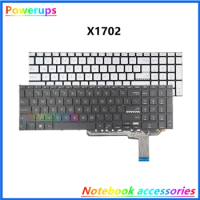 New Original Laptop/Notebook US Backlight Keyboard For Asus Vivobook 17 X1702 X1702Z X1702ZA Silver/Black