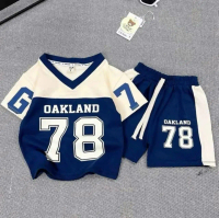 Set bộ cho bé trai và bé gái 14-45kg mâu OAKLAND 78.  Chất liệu thun mềm , kiểu dáng đẹp mới về
