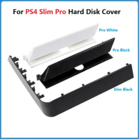 1Pcs For PS4 Slim Pro Hard Disk Cover HDD Hard Drive Bay Slot Cover Plastic Door Flap For Playstation 4 Console Case Pro Shell