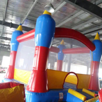 Bouncy castle trampoline, kids entertainment, parent-child time